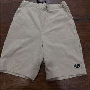 New Balance boys Tan Shorts 10/12
